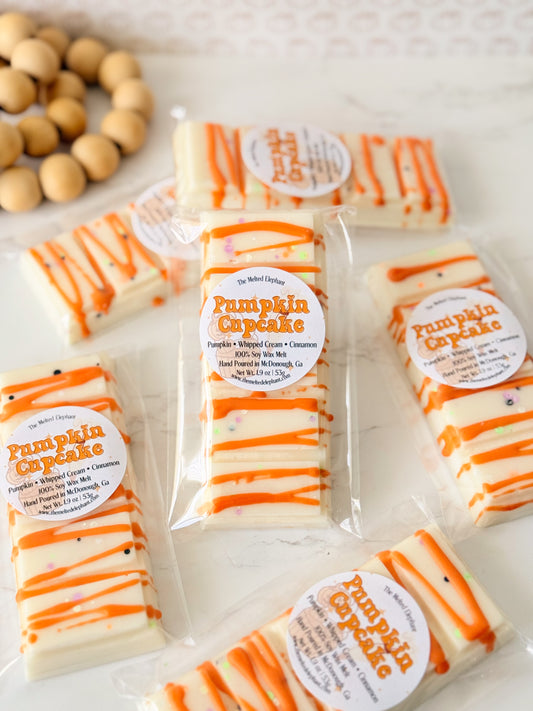 Pumpkin Cupcake Snap Bar Wax Melt