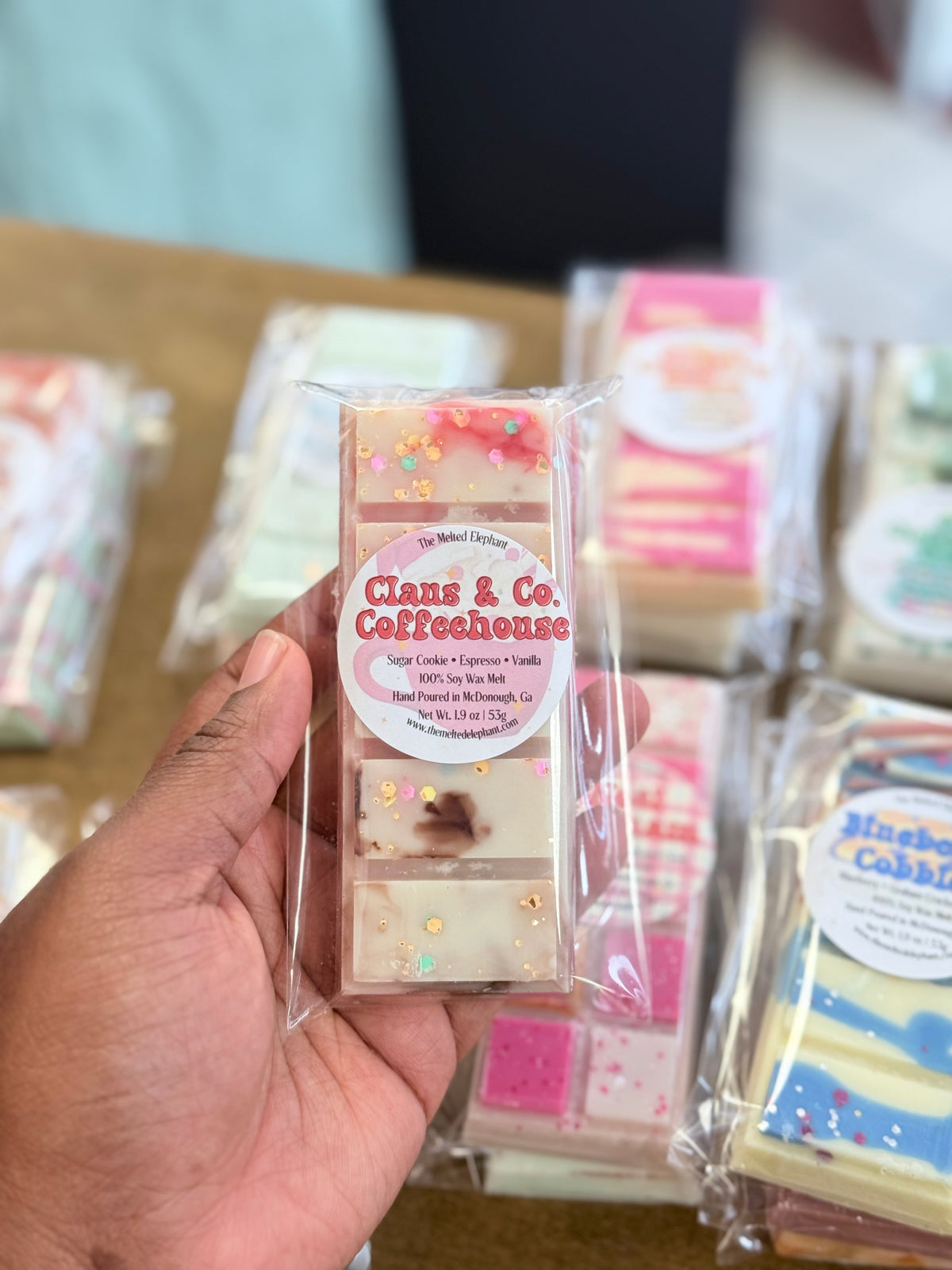 Claus & Co Coffeehouse Wax Melt Snap Bar