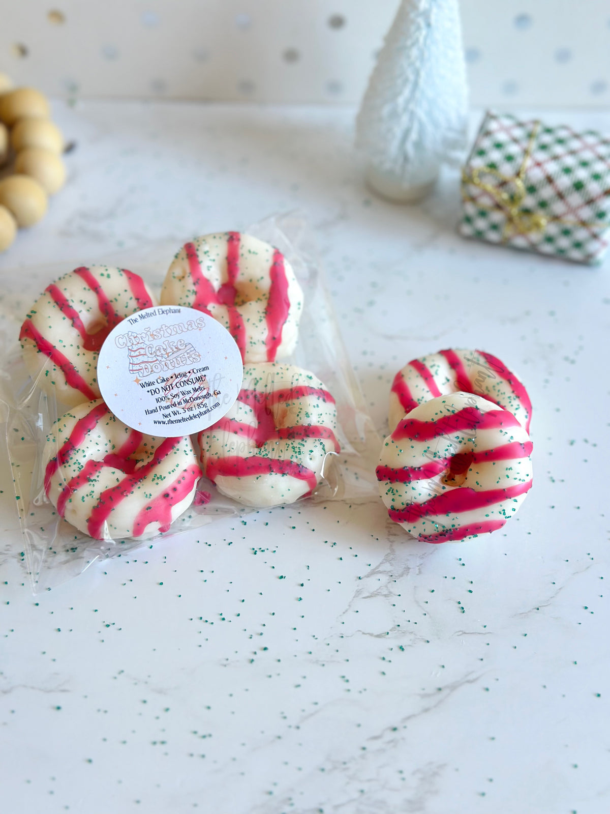 Christmas Donut Wax Melts