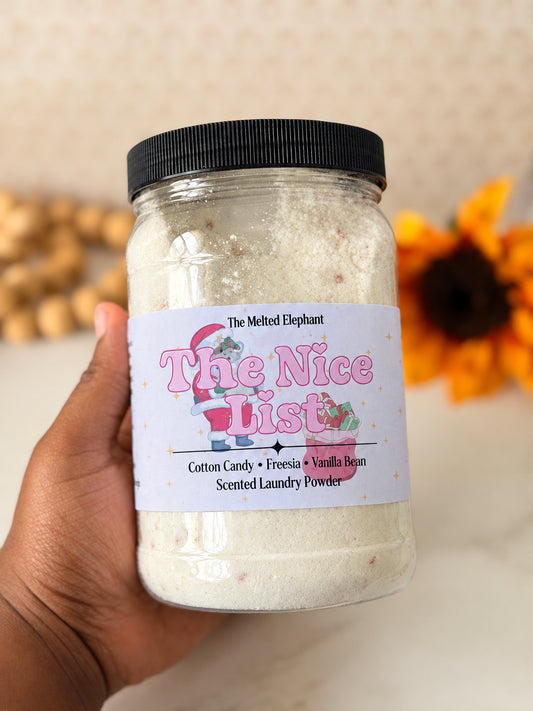 Christmas Laundry Detergent Powder